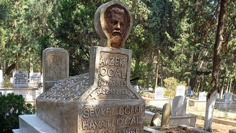 Ünlü Sanatçıdan Zeki Öcal’a Anıt Mezar