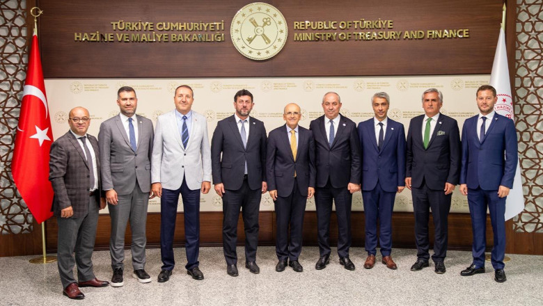 YTSO Heyeti, Bakan Şimşek İle Görüştü