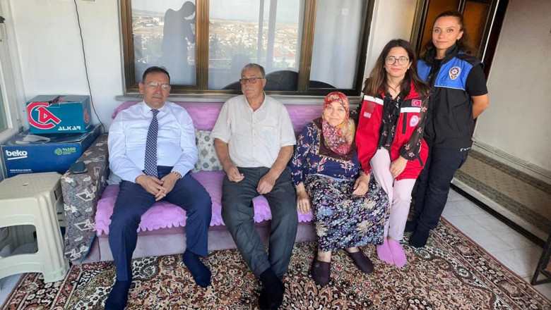 Kahraman Gaziler Evlerinde Ziyaret Edildi