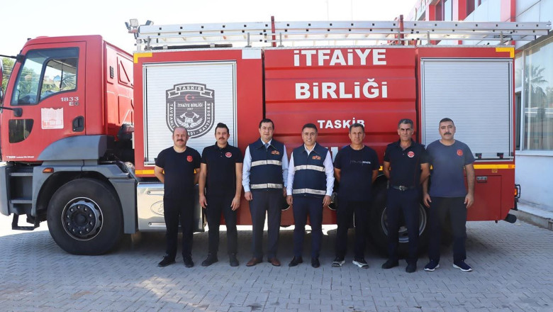 Başkan Canbay’dan İtfaiyecilere Teşekkür
