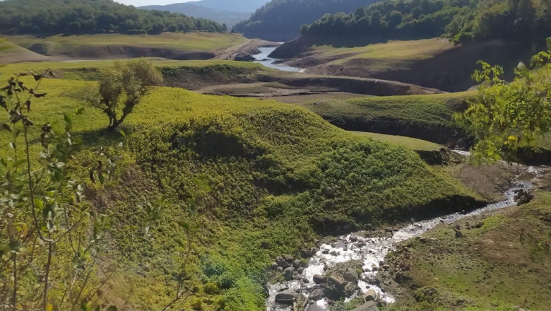 Gökçe Barajı’ndan Korkutan Görüntüler: Susuzluk Kapıda mı?