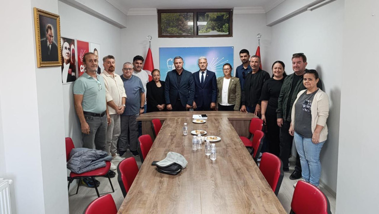 Başkan Çitil’den CHP Altınova İlçe Başkanı Ali Kangal’a Ziyaret