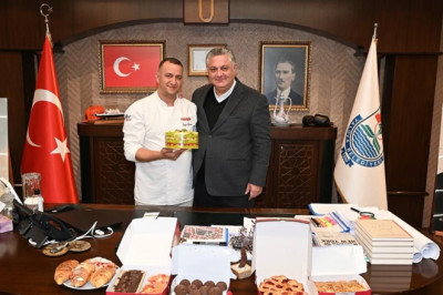 Engin Yılmaz ve Başkan Gürel’den Gastronomi Sohbeti