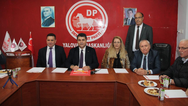 DP Genel Başkanı Gültekin Uysal Yalova’da Konuştu