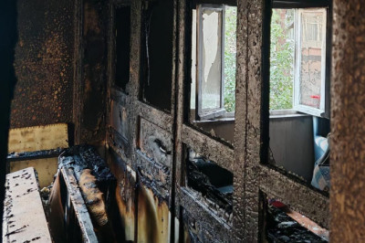 Alevler Evi Sardı, Facia Son Anda Önlendi