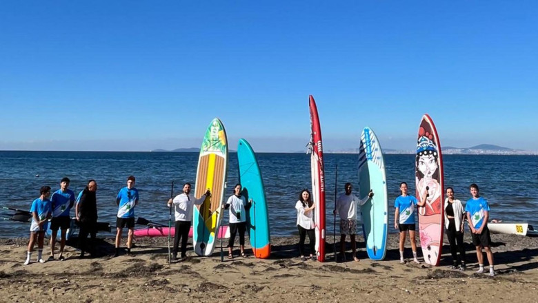 Cumhuriyet Coşkusu Denizde Yaşandı