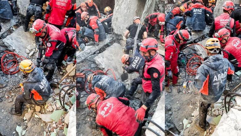 Yalova AFAD Ekibi Gebze’deki Bina Çökmesi Olayına Müdahale Etti