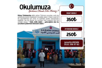 Türkmen Çocuklarına Umut Olun