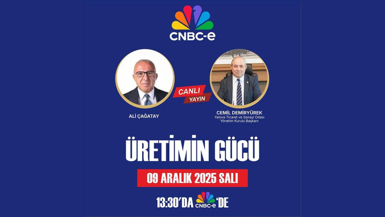 Demiryürek CNBC-e’de “Üretimin Gücü” Programının Canlı Yayın Konuğu Olacak
