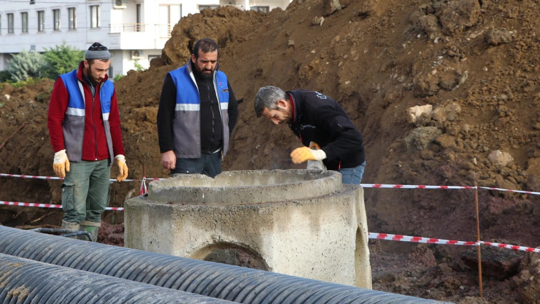 OKULLAR BÖLGESİNE ALTYAPI TAKVİYESİ