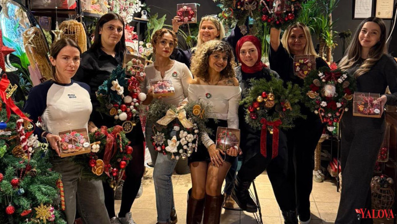 Moon Art Flowers’tan Birinci Yıla Özel Workshop