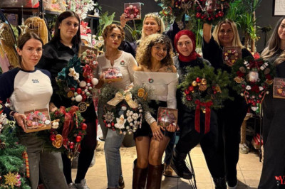 Moon Art Flowers’tan Birinci Yıla Özel Workshop