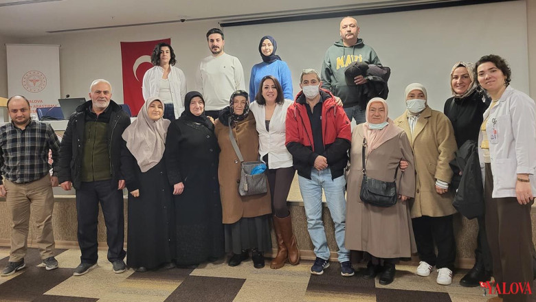 Yalova Eğitim ve Araştırma Hastanesi’nde Diyabet Okulu Aralık Ayı Eğitimi Tamamlandı