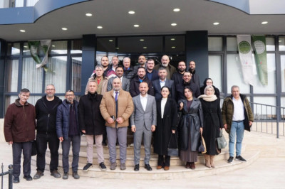 BAŞKAN GÜÇLÜ, GAZETECİLERLE BULUŞTU