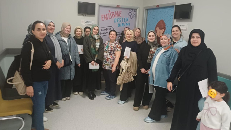 Yalova Eğitim ve Araştırma Hastanesi’nde Gebelere Yönelik 1. Tur Eğitim Programı Tamamlandı