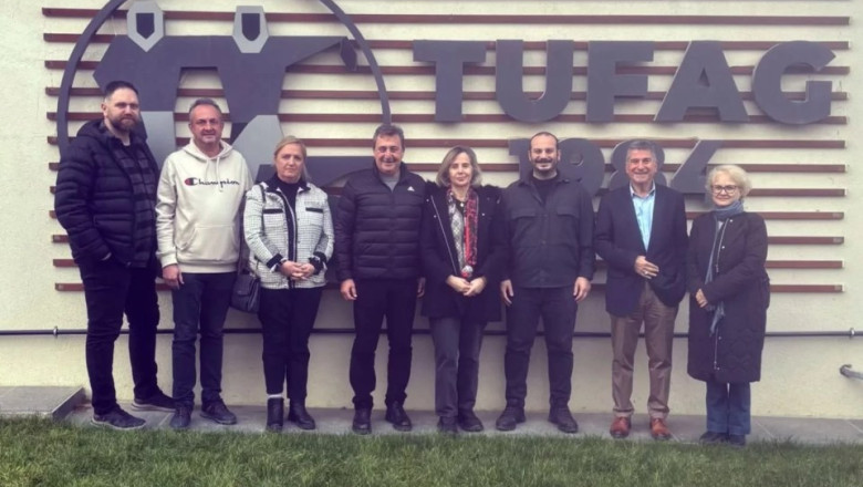 YALOVA LİSESİ EĞİTİM VAKFI’NDAN TUFAG’A ZİYARET