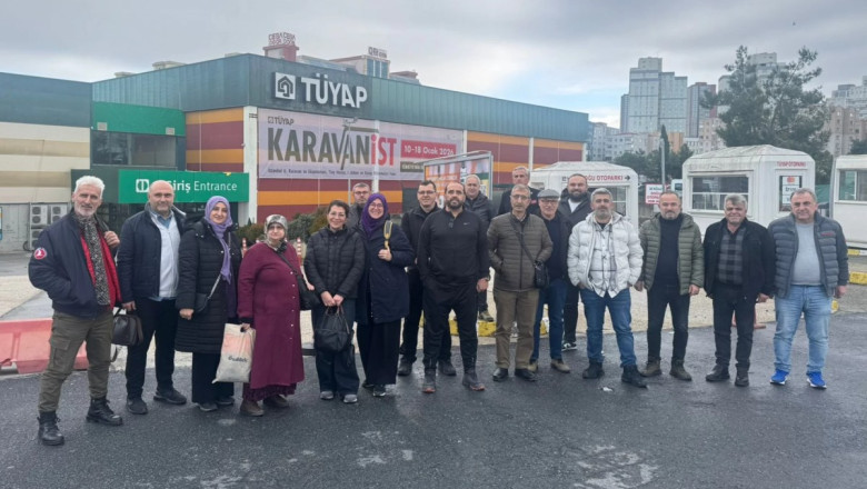 KARAVAN VE TİNY HOUSE FUARI’NA ZİYARET