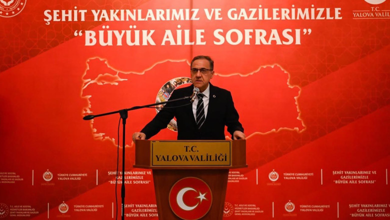 Ramazan’ın İlk İftar Sofrası Şehit Aileleri ve Gazilerle Kuruldu