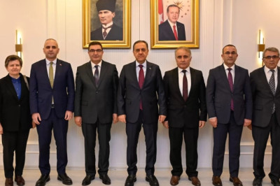 DEFTERDAR TEKİN’DEN VALİ USTA’YA ZİYARET