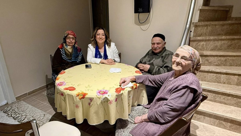 ŞİMŞEK, HAVVA TEYZE’NİN İFTAR SOFRASINA KONUK OLDU