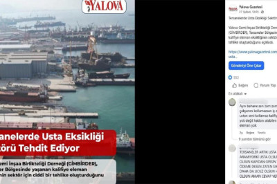 Yalova’da, Tersanelerde “Usta” Tartışması Büyüyor: Sosyal Medyadan Sert Tepki