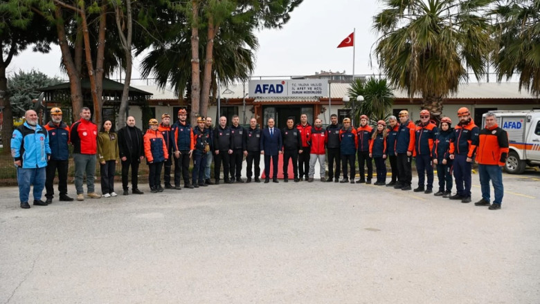 VALİ USTA’DAN AFAD’A ZİYARET