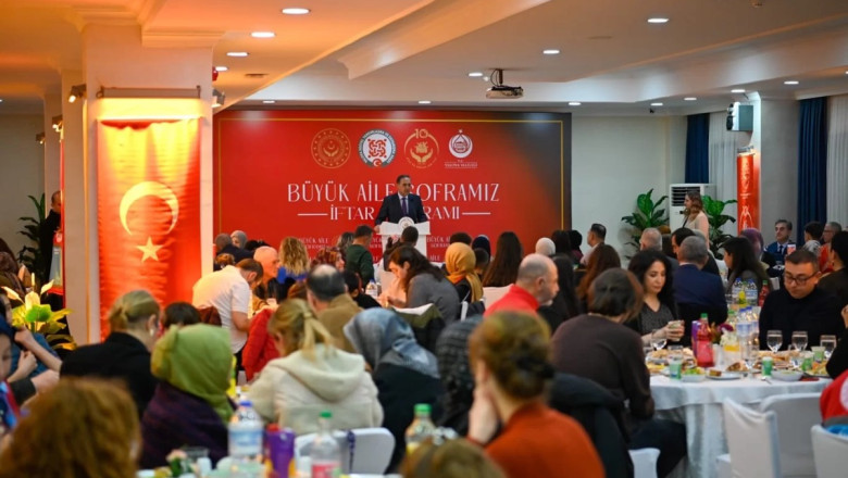 BÜYÜK AİLE SOFRASI KURULDU