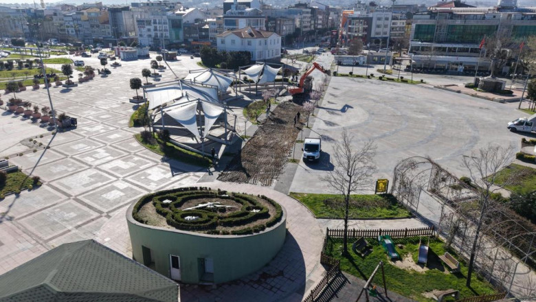 ZEMİN İYİLEŞTİRME ÇALIŞMASI YAPILIYOR