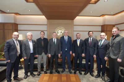 AK PARTİ HEYETİNDEN YTSO’YA ZİYARET