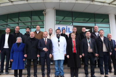 ALTINOVA’DA SAĞLIK ÇALIŞANLARINA ZİYARET