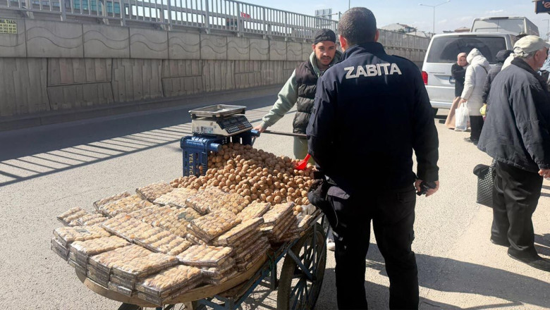 Çiftlikköy’de Seyyar Satıcılara Geçit Yok