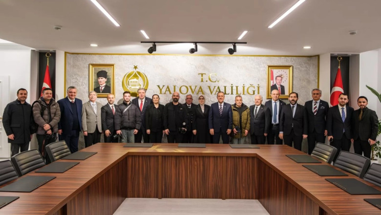 İL PROTOKOLÜ BAYRAMLAŞTI