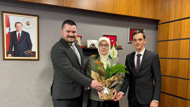 CANER’DEN MİLLETVEKİLİ AKYOL’A ZİYARET