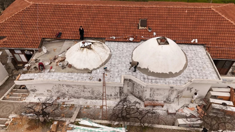 ARMUTLU’DA DAĞ KAPLICASI YENİDEN HAYAT BULUYOR