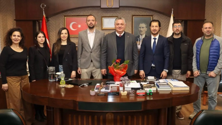 TERZİLER ODASI’NDAN BAŞKAN GÜREL’E ZİYARET