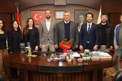 TERZİLER ODASI’NDAN BAŞKAN GÜREL’E ZİYARET