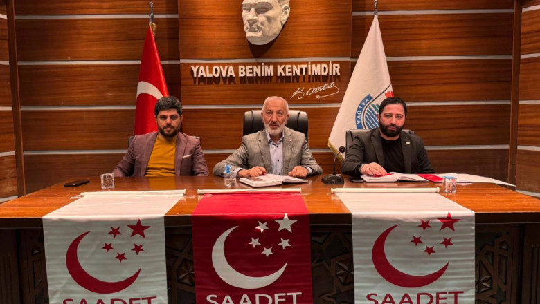 SAADET PARTİSİ, MART AYI TOPLANTISINI GERÇEKLEŞTİRDİ