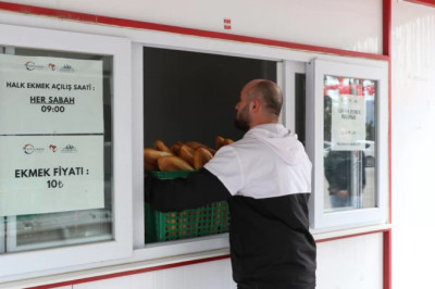 ÇİFTLİKKÖYLÜLER HALK EKMEĞİ TERCİH EDİYOR