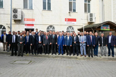 VALİ USTA, MÜFTÜLÜK PERSONELİYLE BULUŞTU