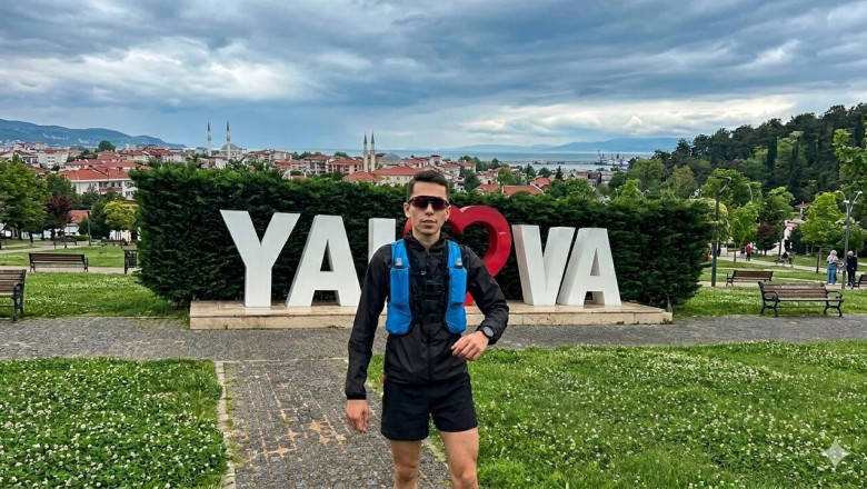 Sınırlarını Zorladı: Yalova’dan Bursa’ya Kadar Koştu