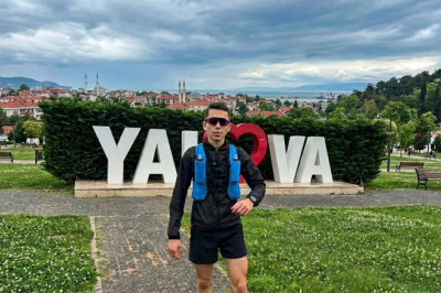 Sınırlarını Zorladı: Yalova’dan Bursa’ya Kadar Koştu