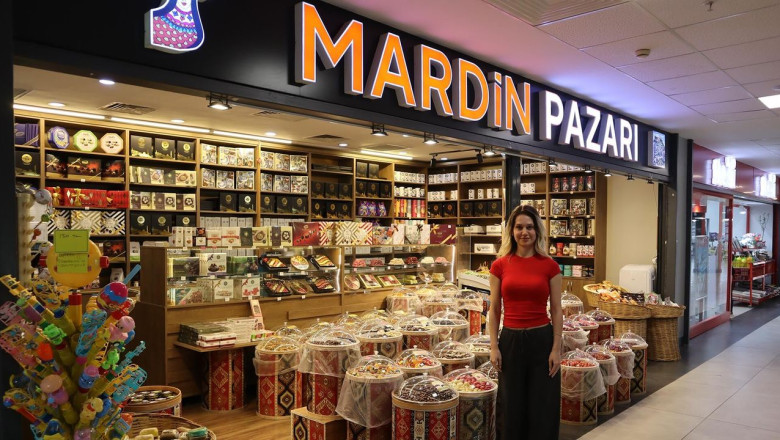 Bayrama Özel Doğal Lezzetler Mardin Pazarında