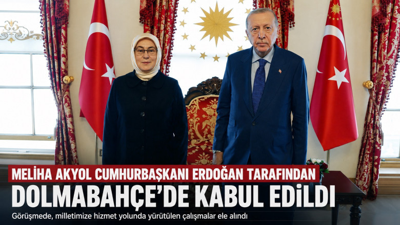 AK Parti Yalova Milletvekili Meliha Akyol, Cumhurbaşkanı Erdoğan ile Görüştü