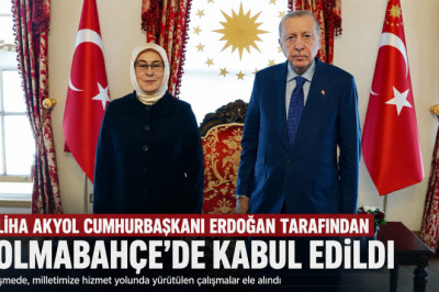 AK Parti Yalova Milletvekili Meliha Akyol, Cumhurbaşkanı Erdoğan ile Görüştü