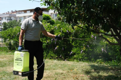 ÇİFTLİKKÖY’DE İLAÇLAMA SEFERBERLİĞİ SÜRÜYOR