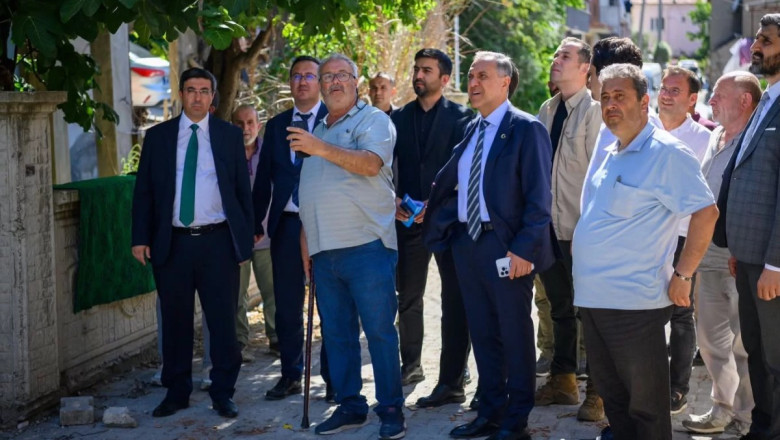 VALİ USTA, BAYRAKTEPE’DE İNCELEMELERDE BULUNDU