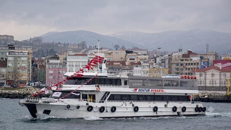 Yalova-Adalar-Beşiktaş Seferleri Başlıyor