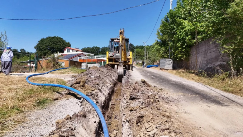 AKTOPRAK KÖYÜNÜN İÇME SUYU ALTYAPISI YENİLENİYOR