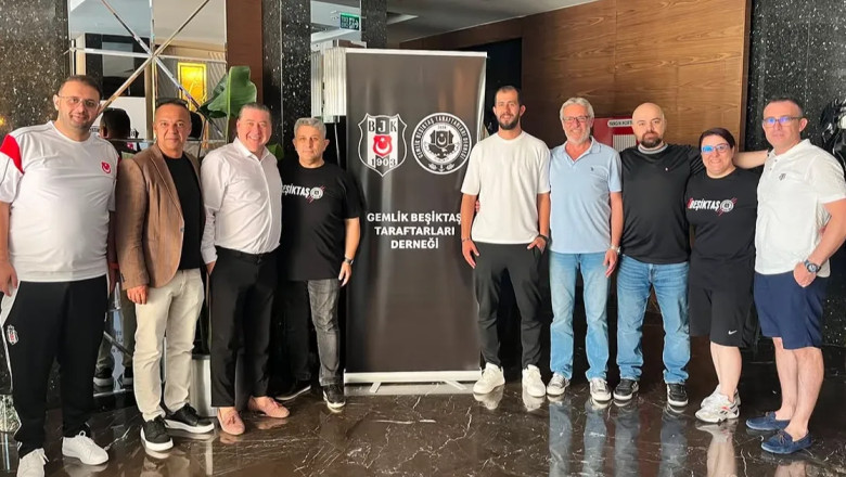 Yalovalı Beşiktaşlılar Gemlik’te kahvaltı organizasyonuna katıldı