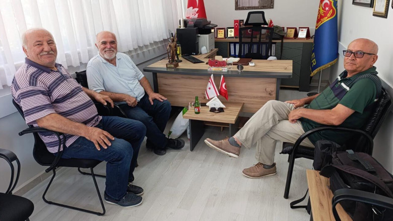 Muharip Gaziler Derneği'ne Anlamlı Ziyaret